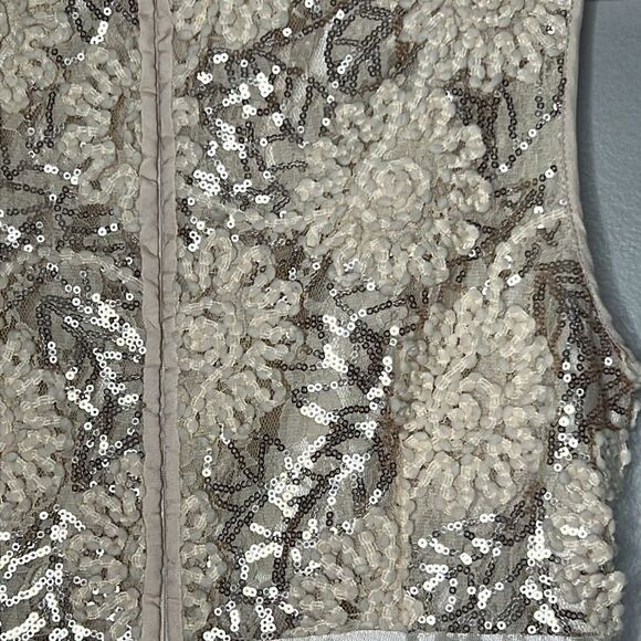 Tahari women's gold cream dress size 6 - Picture 16 of 16